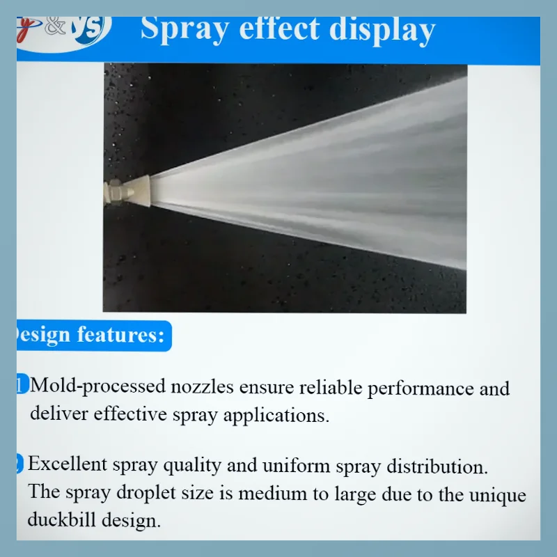 Premium Duckbill Industrial Flat Air Blowing Nozzle, Stainless Steel Duck Mouth Fountain Air Atomizing Nozzle 1/4 Bspt