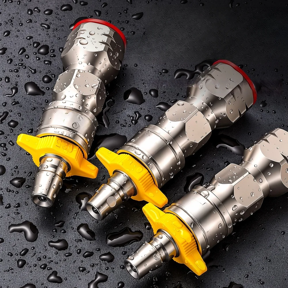 1pc Quick Connect Airless-Paint Sprayer Tips Stainless Steel Spray Nozzle High Pressure Atomization Nozzle Coupling Adapter