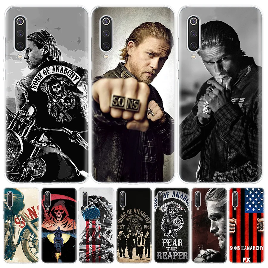 American TV Sons of Anarchy For Xiaomi Redmi Note 13 12 11S 11 10S 10 Pro Phone Case  11T 11E 9S 9 8T 8 7 Plus Fundas Cover Coqu