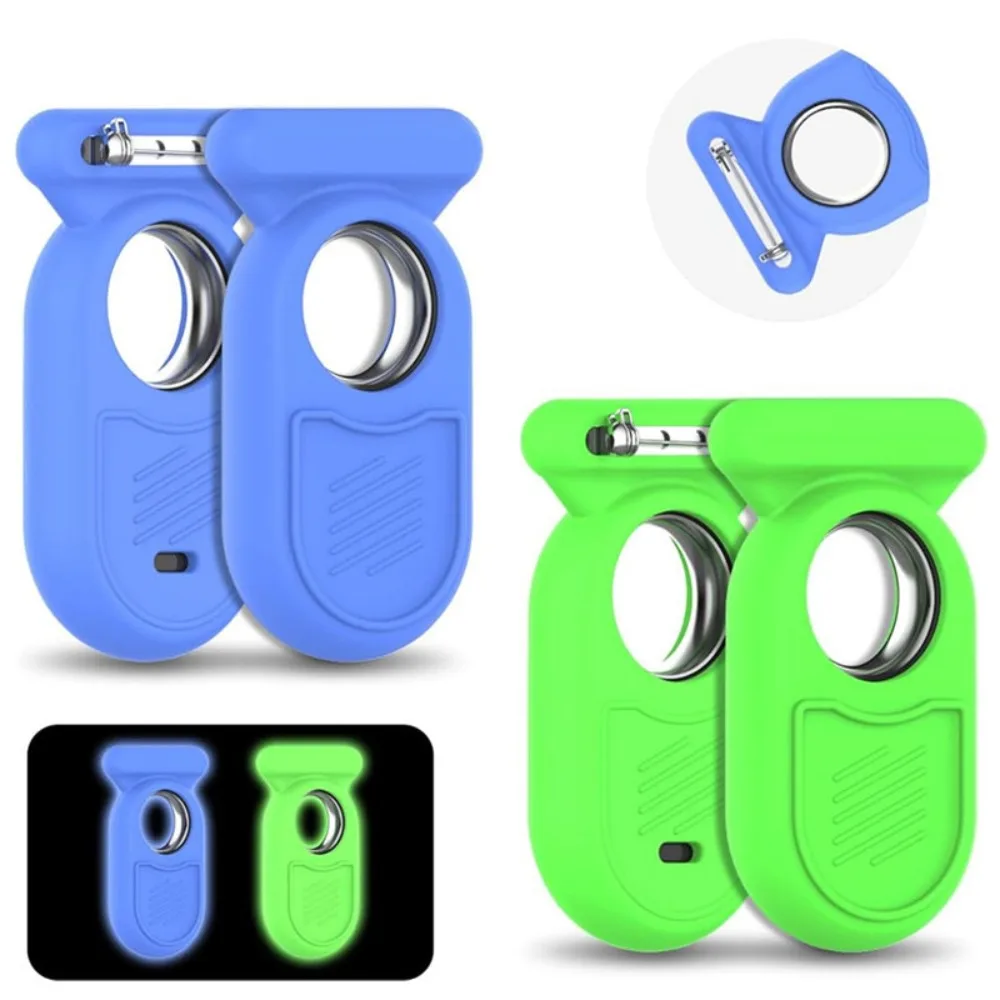 حافظة تعقب سيليكون مع غطاء واقي دبوس غير مرئي ، حامل ناعم ، علامة سامسونج غالاكسي الذكية 2 ، جديد