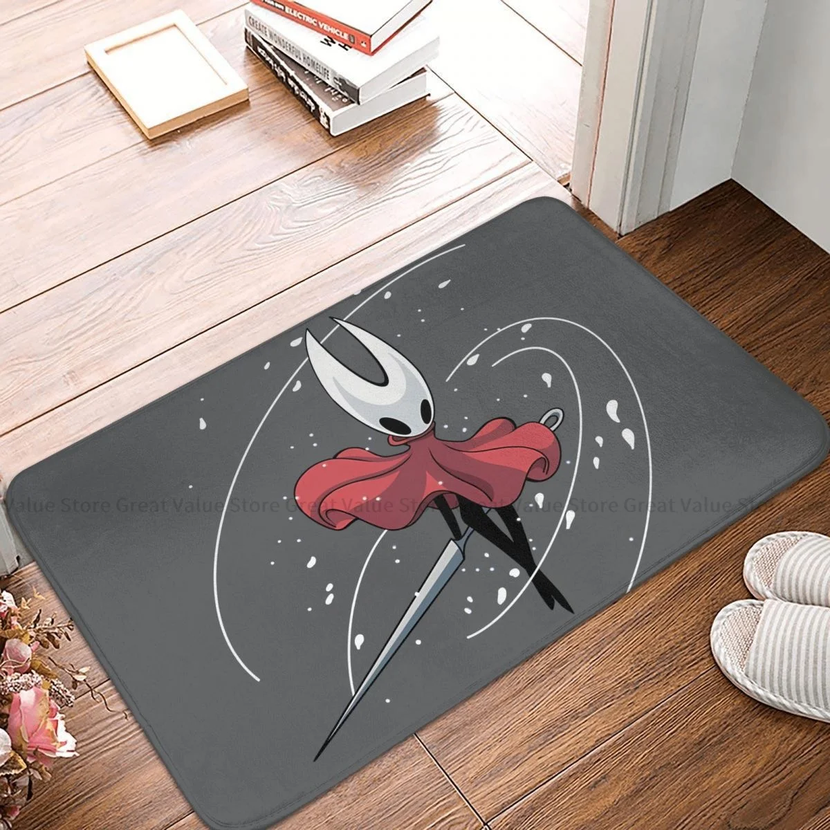 Hollow Knight Game Bathroom Mat Mysterious Princess Doormat Kitchen Carpet Balcony Rug Home Decoration