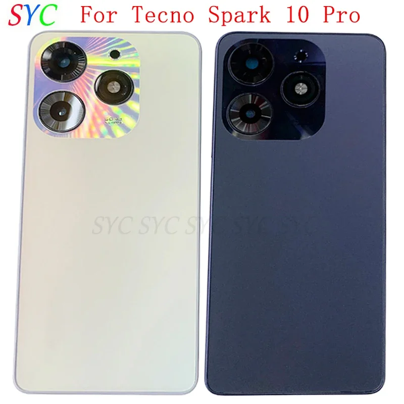 

Rear Door Battery Cover Housing Case For Tecno Spark 10 Pro Back Cover Repair Parts
