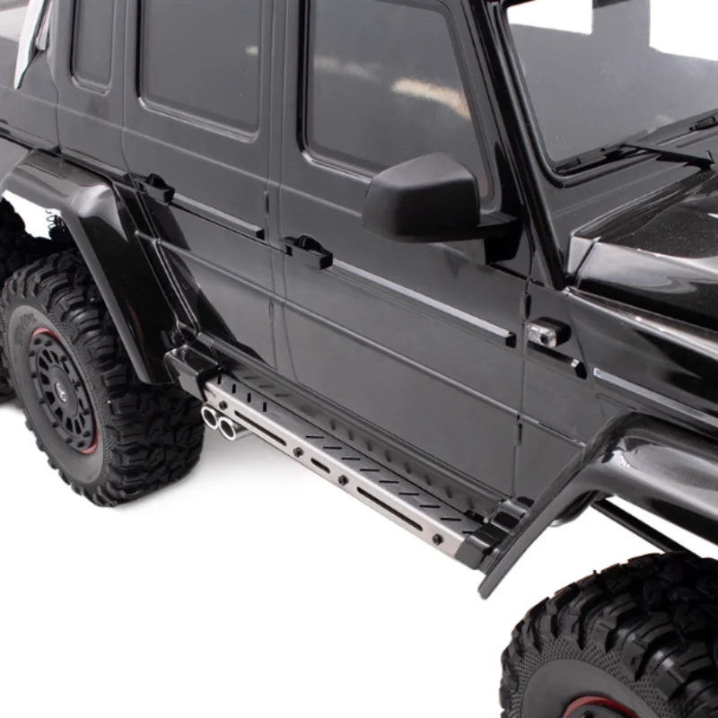 

Stainless steel Side pedal guard For 1/10 RC Crawler Car Traxxas TRX-6 Mercedes For Benz 6*6 frame Upgrade parts