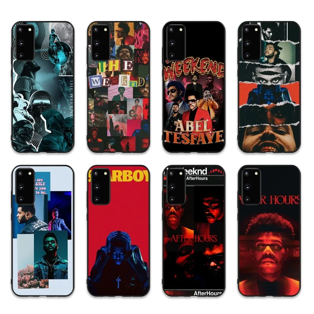 

Singer The W-Weeknd Phone Case Silicone PC+TPU For Samsung S10 20 30 22 23 24 Plus Lite Ultra Cover