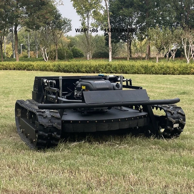 Factory Direct New Design Multi Purpose Remote Control Robot Slope Lawn RC Lawn Mower for Farmer
