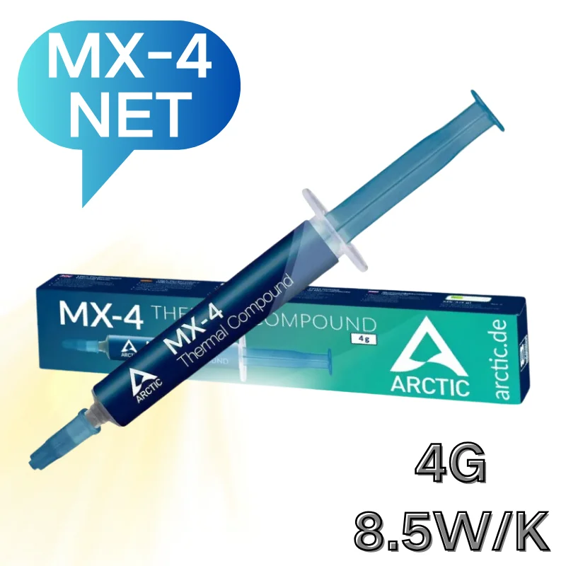 

MX4 4G Thermal Grease Compound Conductive MX 4 Thermal Paste Processor CPU GPU Heat SinkCooler Cooling Fan Plaster