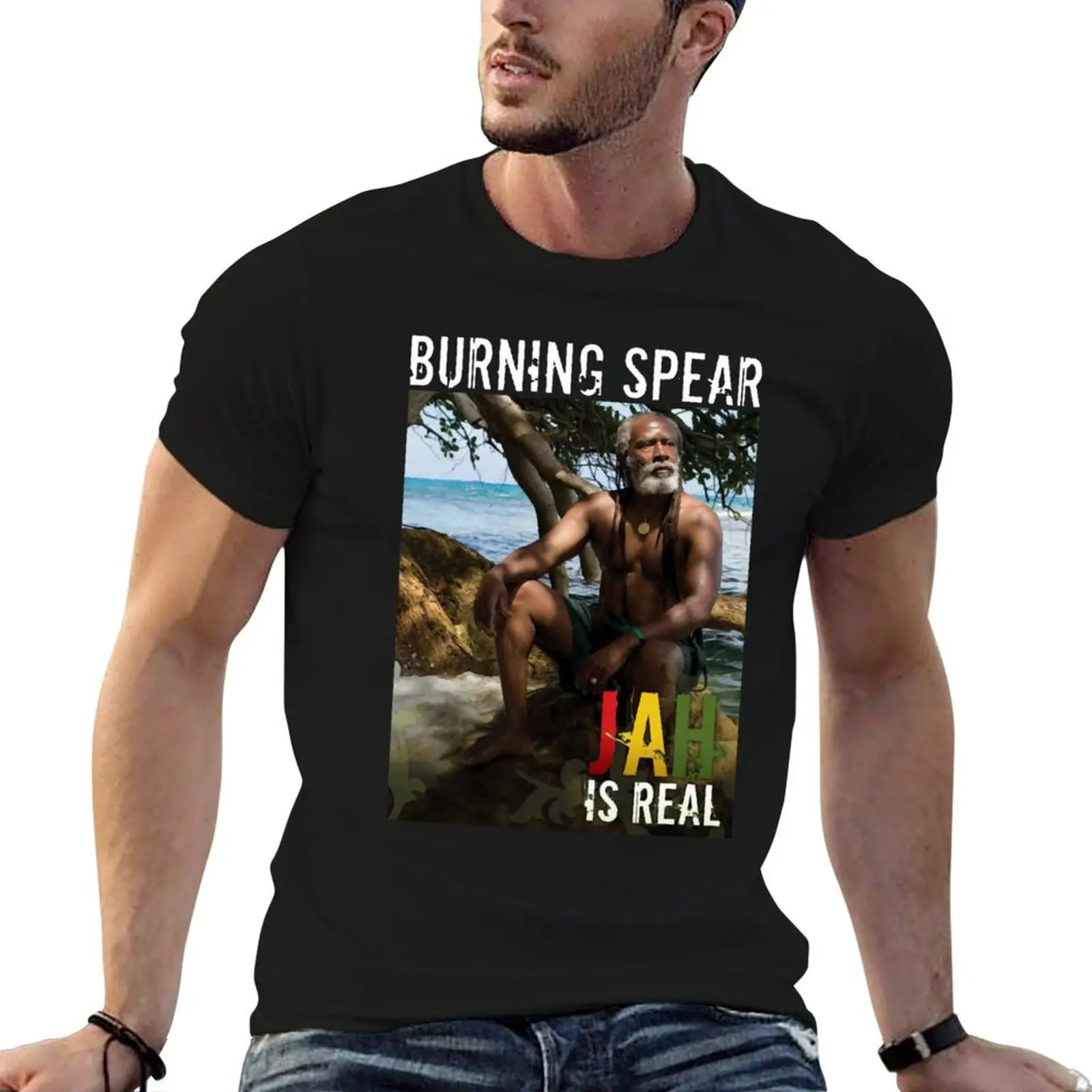 

BURNING SPEAR T-Shirt for a boy man clothes mens clothes