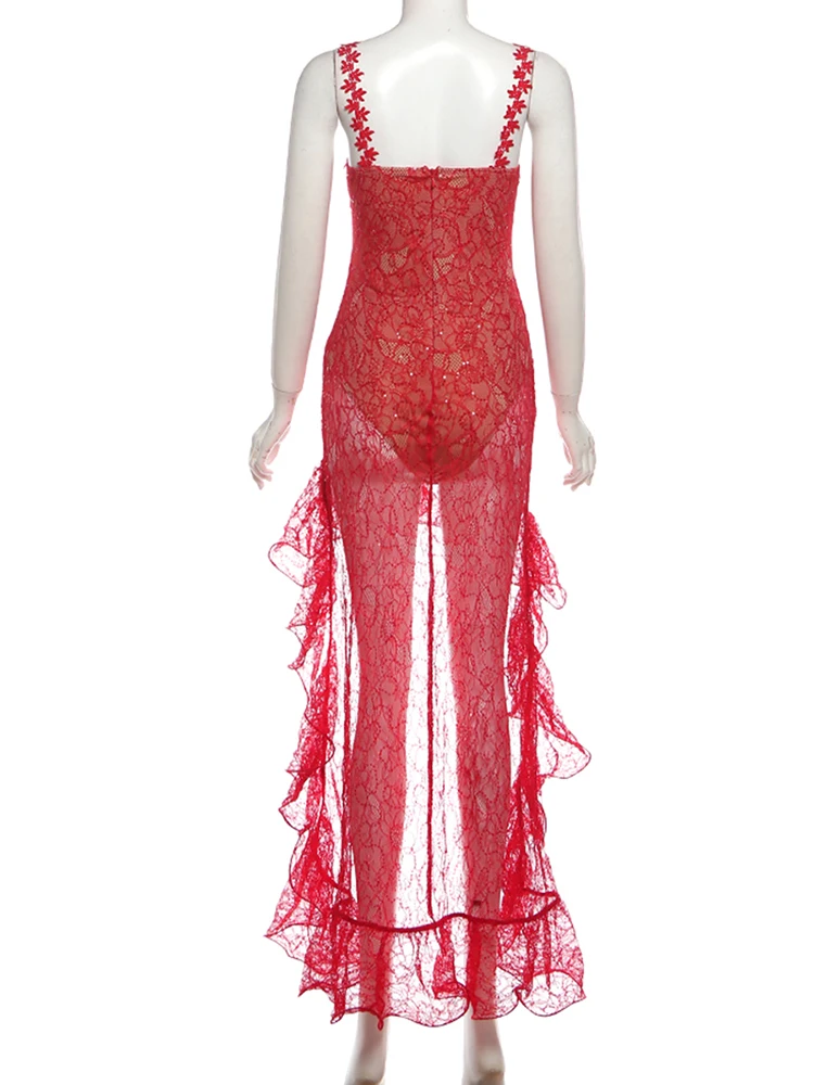 Raar Puss Sexy Bodysuit Patchwork Jurk Vrouwen Jacquard Verstoorde Onregelmatige Zoom Mouwloos Elegant Strand Vakantie Party Bodycon