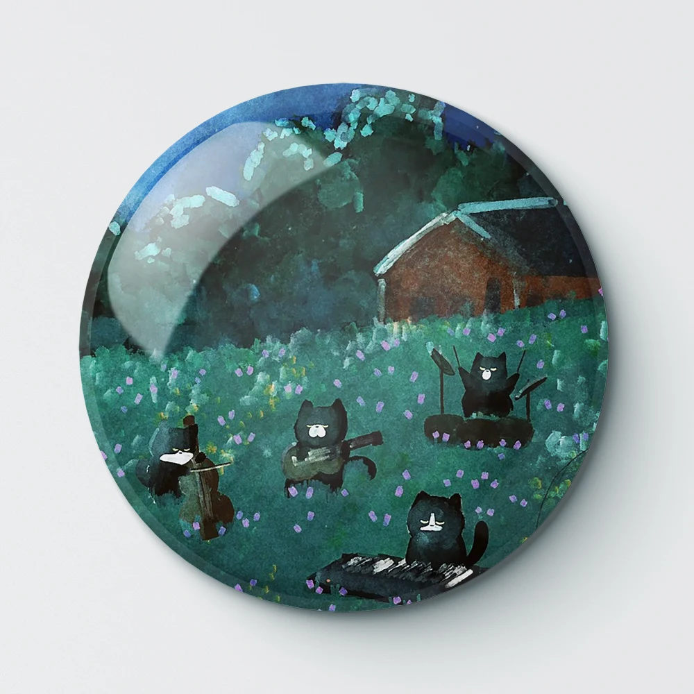 CUTE CAT 013 Buttons Brooches Pin Jewelry Accessory Customize Brooch Fashion Lapel Badges