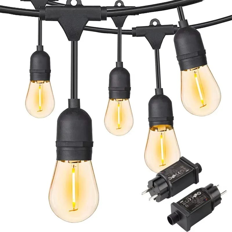 Waterproof Ip65 100m 200pcs bracket, outdoor string hanging