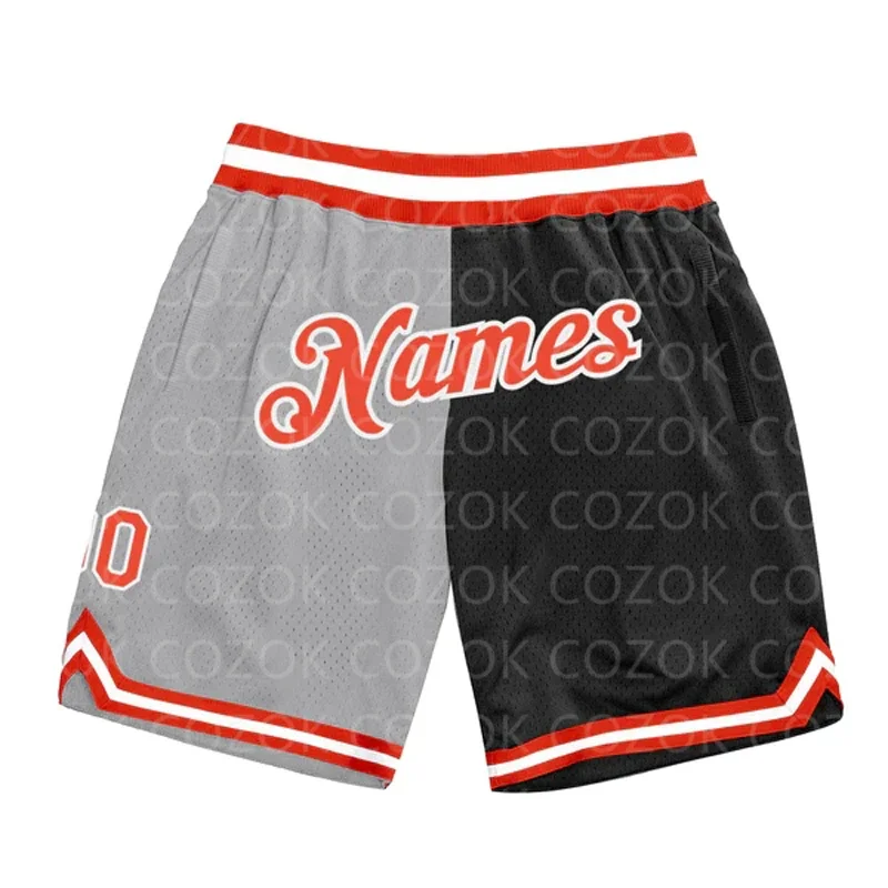 Custom gary splice Authentic Basketball Shorts 3D Printed Men Shorts Your Name Mumber Quick Drying Beach Shorts