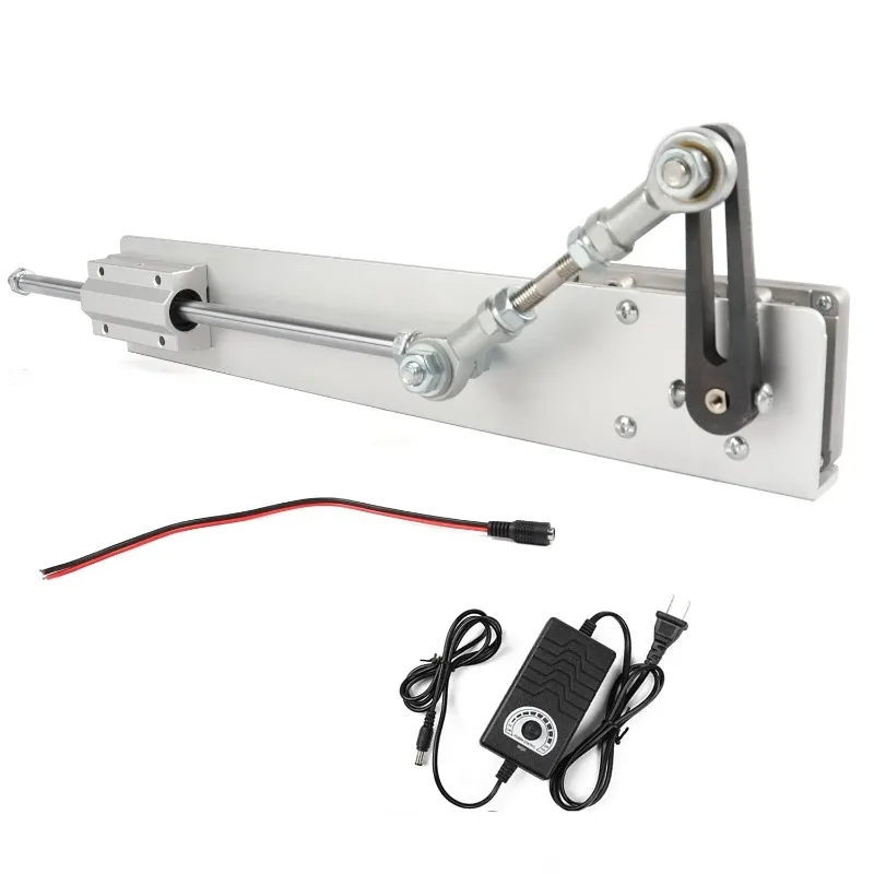 

Stroke 20-80MM Reciprocating Cycle Linear Actuator DC 24V Gear Adjustable Telescopic Motor DIY Motor With Speed Controller
