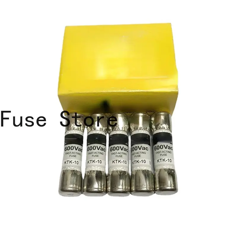 

1PCS KTK-5 600V 5A Imported Ceramic Fuse Quick 10 * 38mm