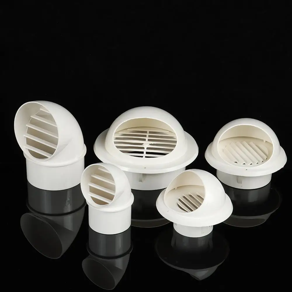 Size Anti-bird And Rat Prevent Pest Vents Waterproof Cap Exterior Wall Air Vent Vent Outlet Cover Ducting Ventilation Grilles