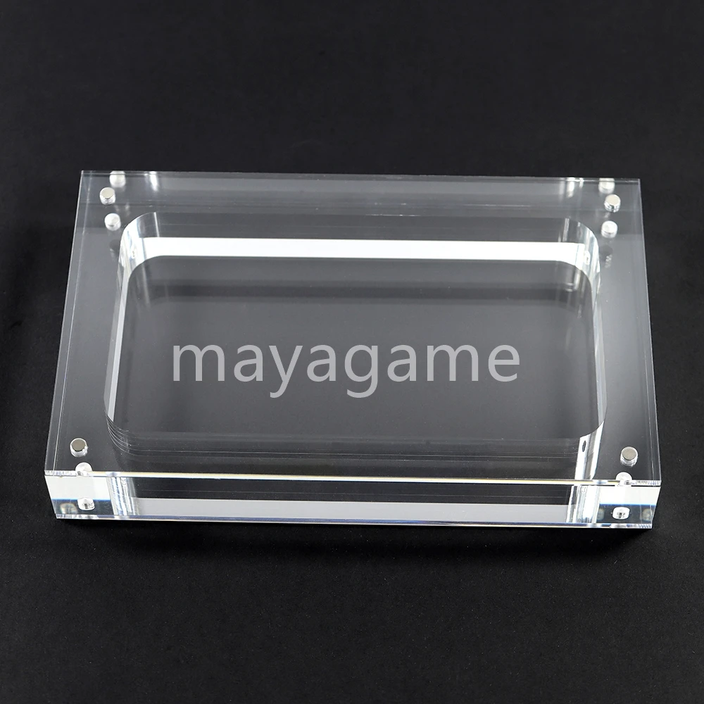 1pc Vitrine transparente Acryl Box Protector für nintendo neue 2ds xl/2dsll Sammel boxen Aufbewahrung spiel Shell Case