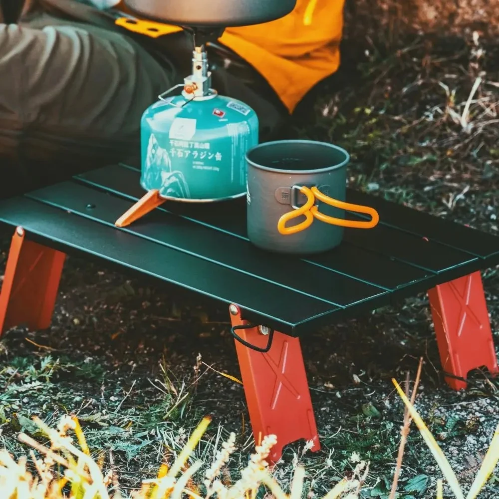 

Ultra Light Mini Foldable Table Portable Compact Desk For Outdoor Camping Picnic BBQ And Laptop