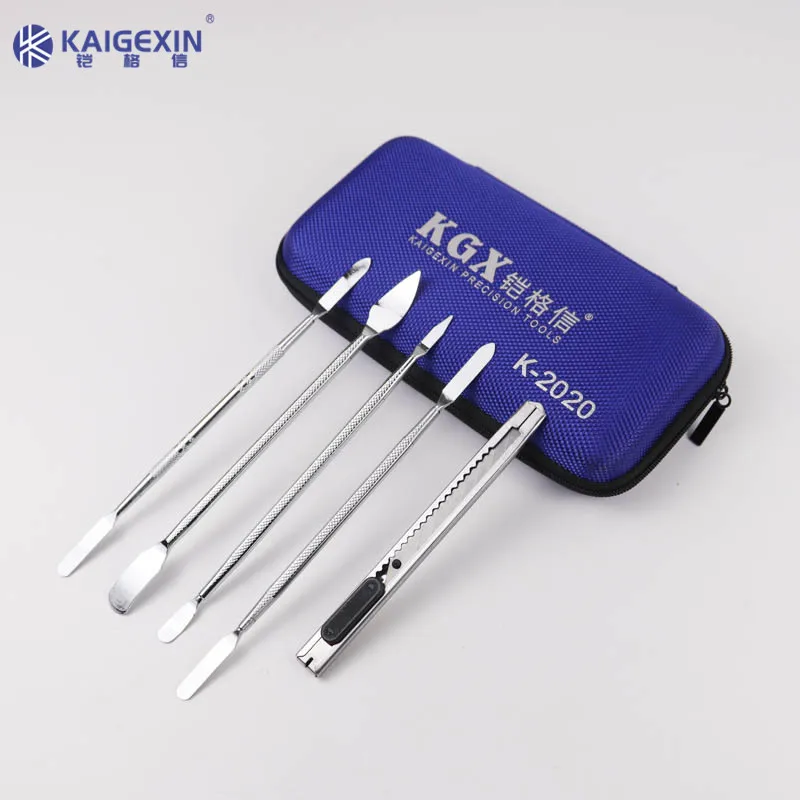 Kaigexin Opening Disassembly Repair Tool Kit for Smart Phone, Notebook, Laptop, Tablet, Watch, Hand Tools, 37 in 1
