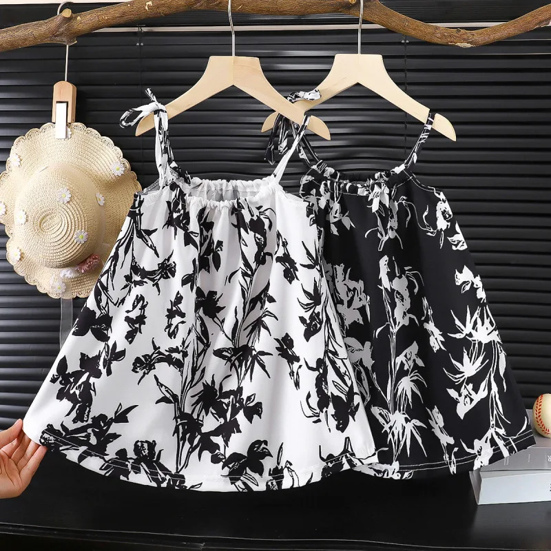2026 New Girls' Dresses, Summer Children's Skirts, New Style Princess Style, Cool Summer Clothes for Babies, Suspender Skirts
