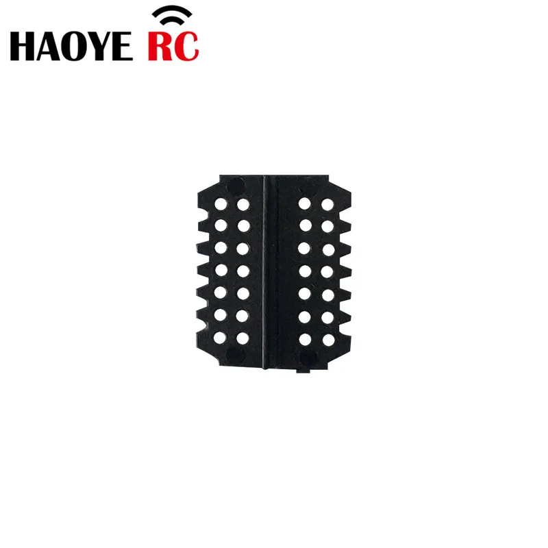 Haoye 20 Pcs Super Light Hinges Color White/ Black For RC Electric Airplanes Parts Foam Model Replacement Accessories