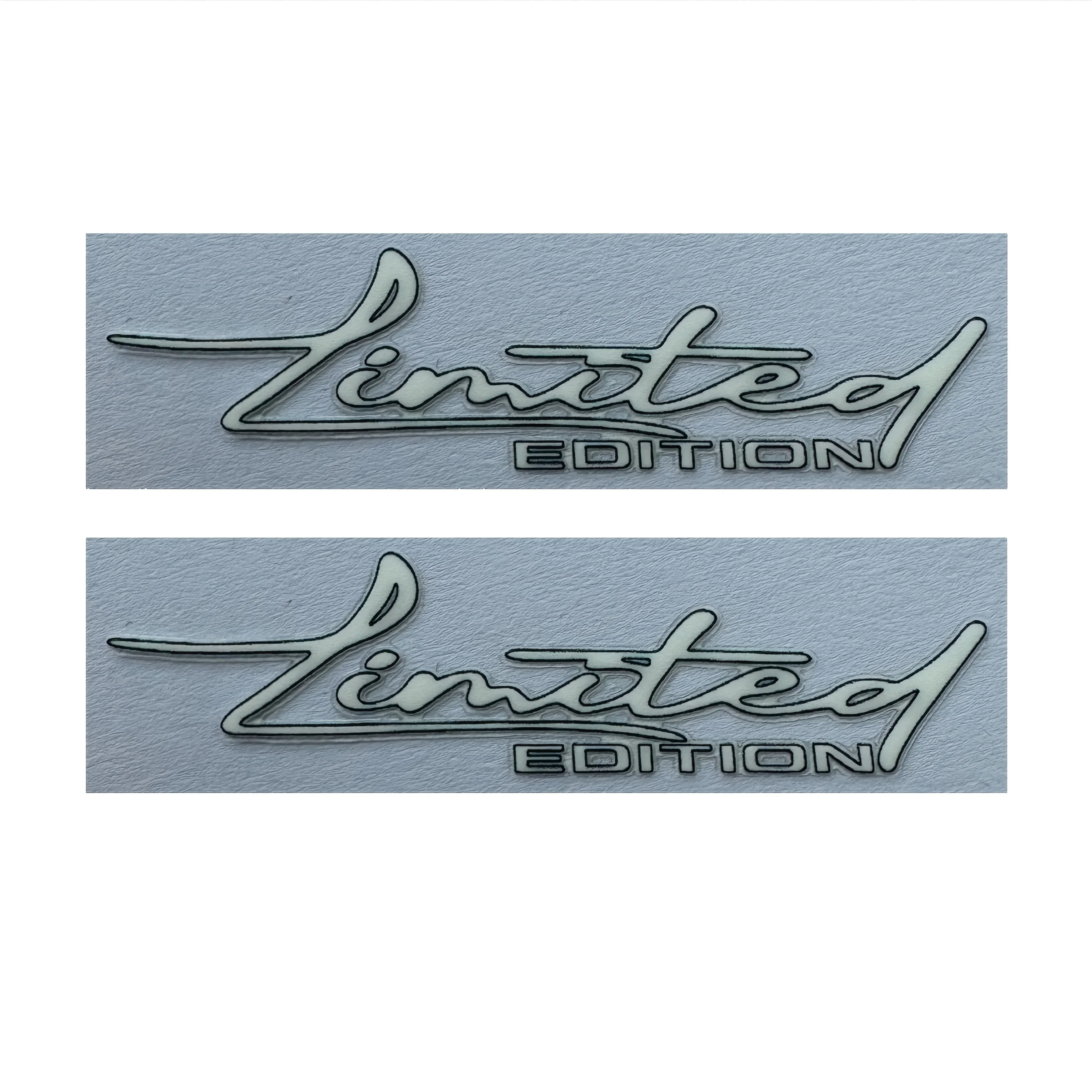 2PCS/SET 한정판 그래픽 자동차 스티커, 차량 외부 및 내부 업그레이드를 위한 독특한 데칼