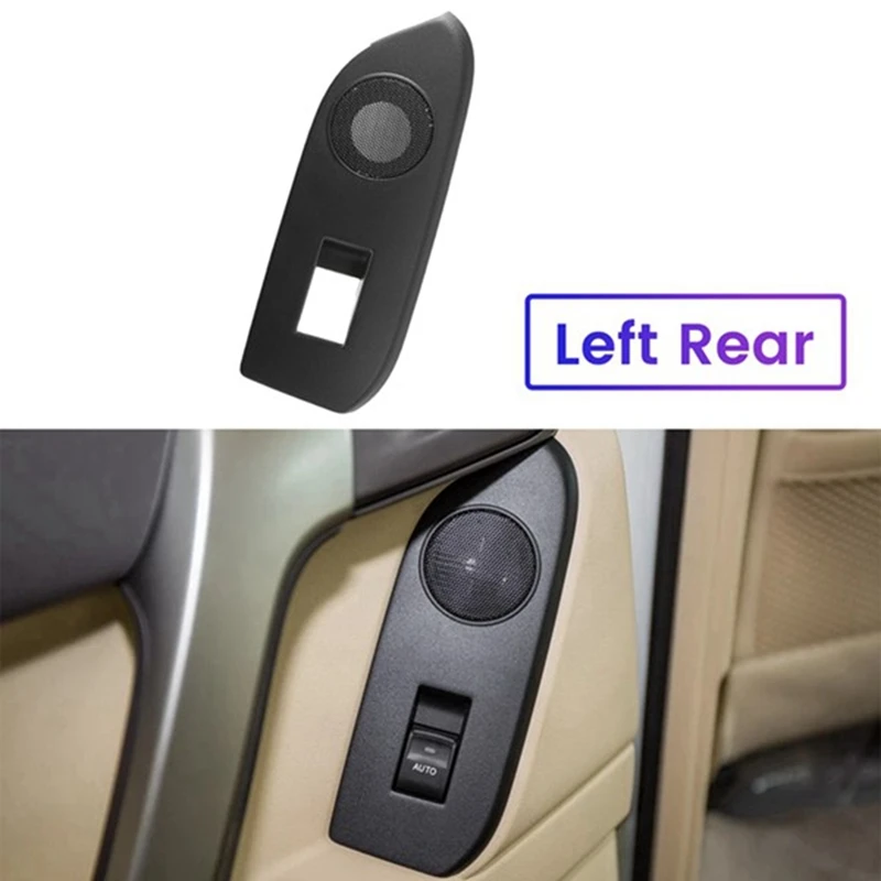 AU04 -Car Rear Window Lift Switch Panel Speaker Dust Cover 74272-60230-C0 74272-60240-C0 For Toyota Prado LC150 2010-2019 LHD