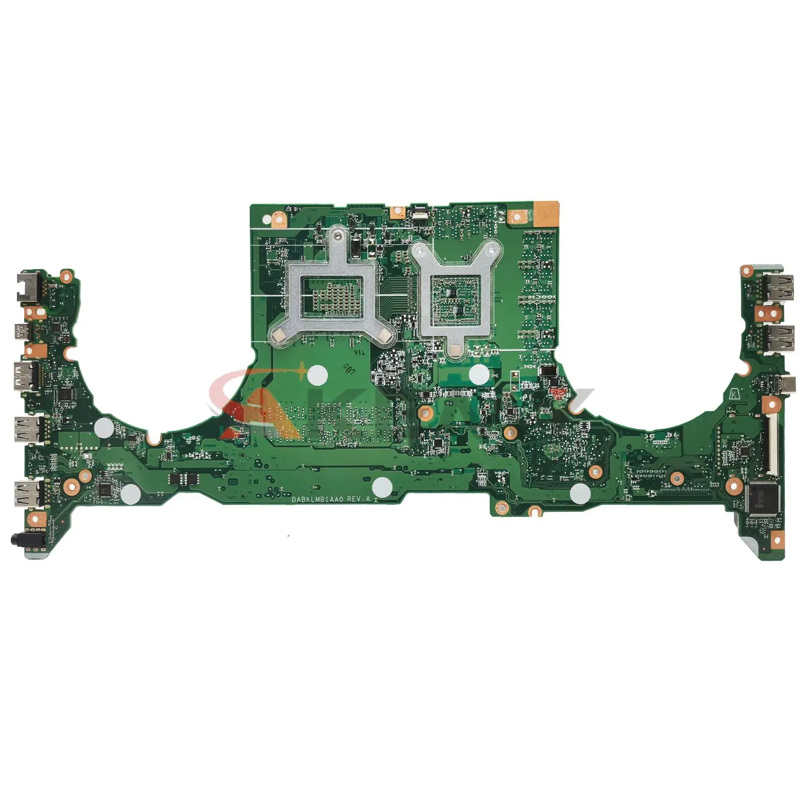 Imagem -04 - Placa-mãe Akemy para Asus Fx503vm Fx63v S5am Da0bklmbad0 Dabklmb1aa0 I57300hq de Painel Principal Gtx1060-v3g I7-7700hq V6g