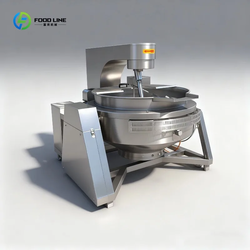 Auto Scraping Planetary Stirring Cooker for Fillings Sauces Even Heating No Scorch Commercial Custom