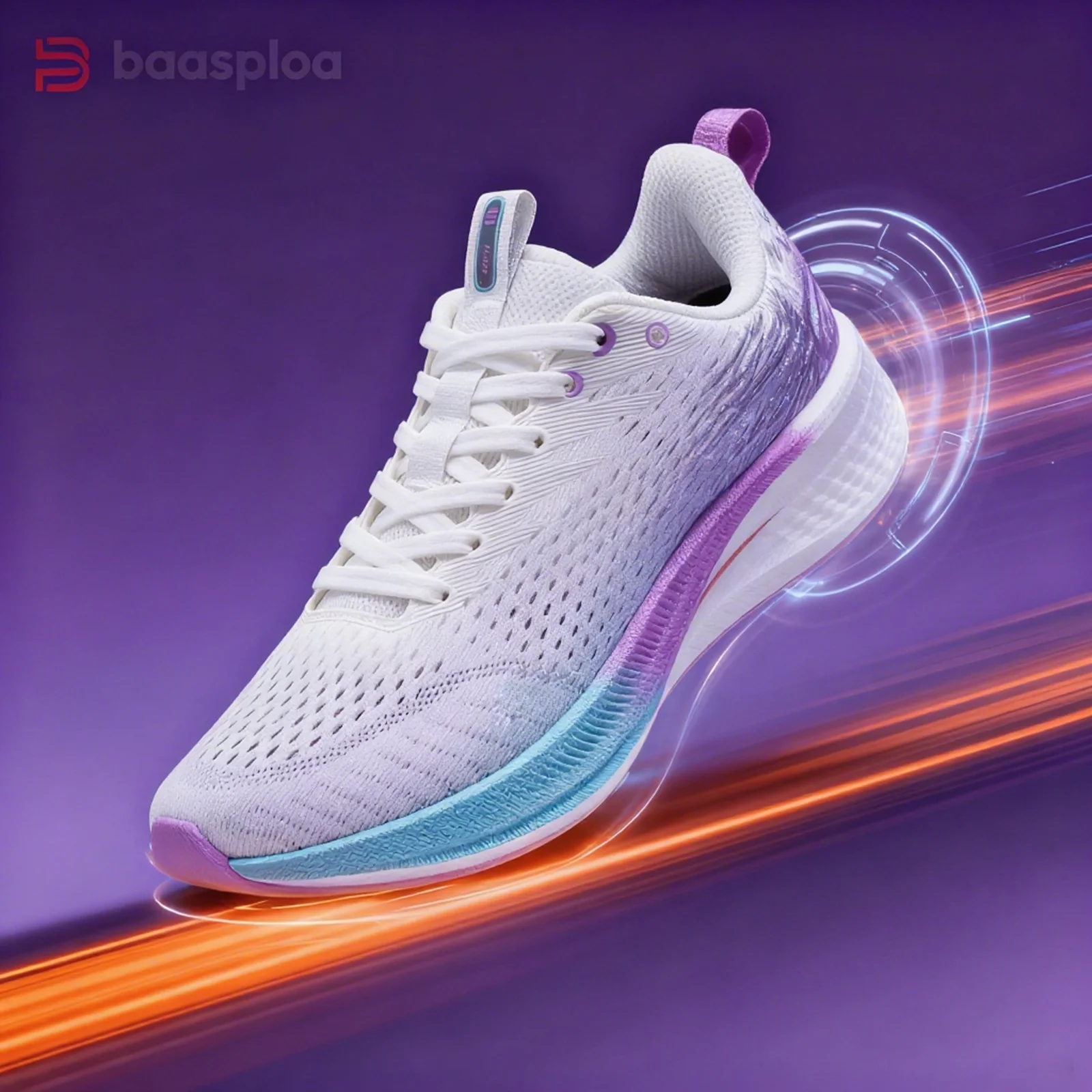 

Baasploa Women Running Shoes 2025 Mesh Breathable Sneakers Female Carbon Plate Professional Training Sports Shoes Wear-Resistant
