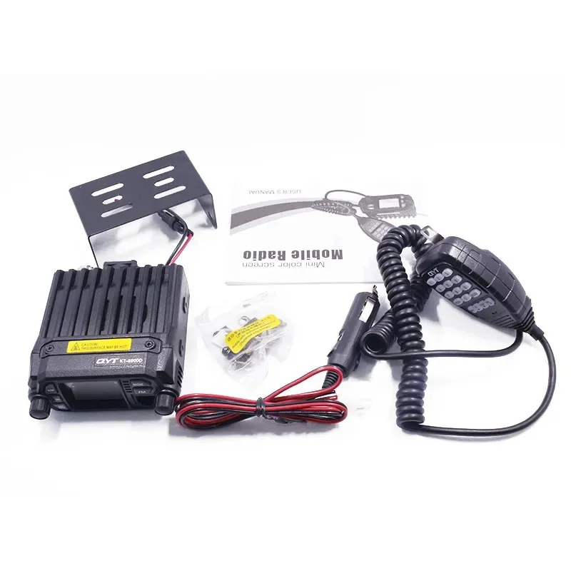 QYT-walkie-talkie KT-8900D de doble banda, dispositivo de 25 vatios, VHF/UHF, 136-174/400-480MHz, Radio Móvil para coche