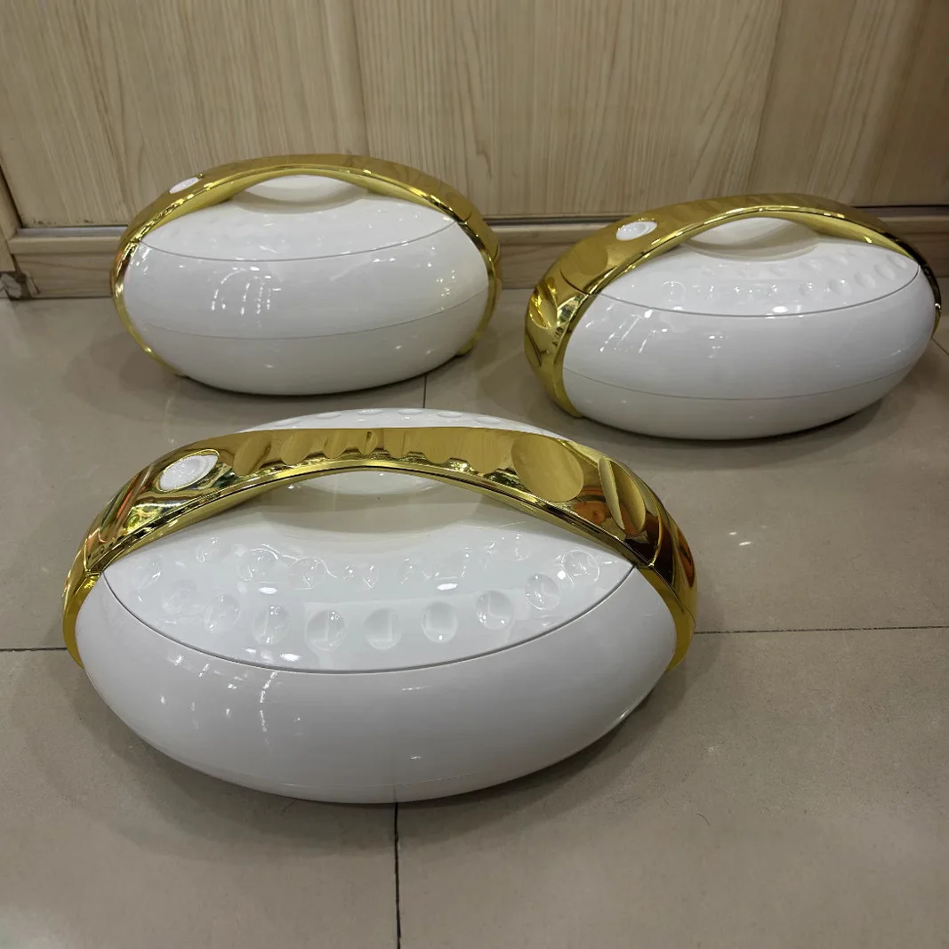 3PCS Silver Edge In…