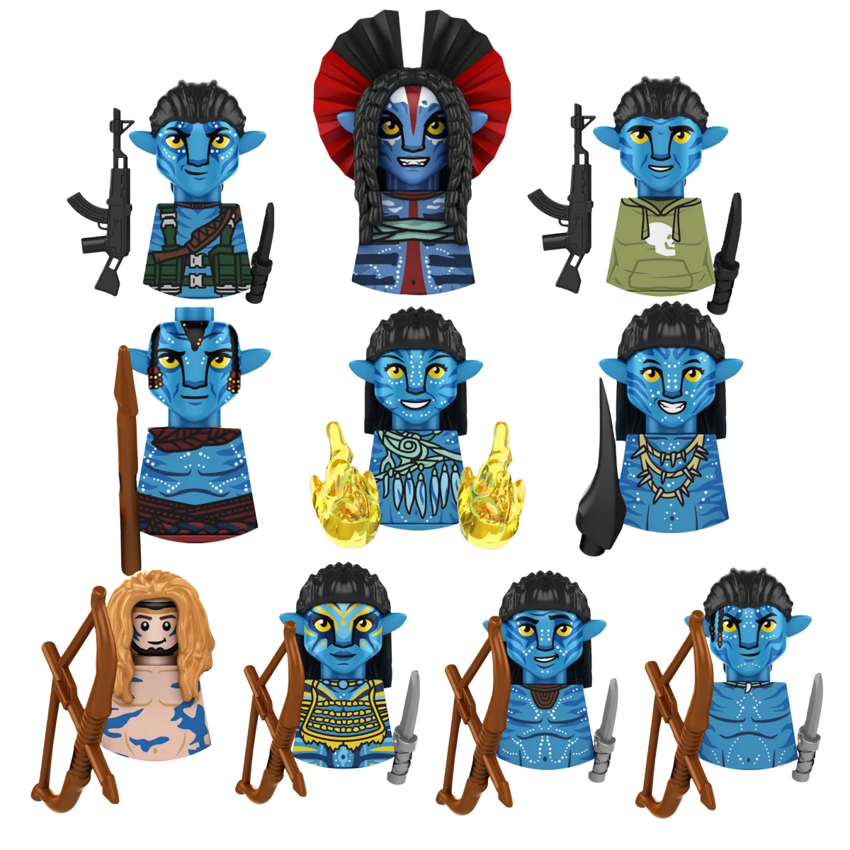 Boîte aveugle, nouvelles personnages de la série de films TP1047 TP338, blocs de construction, Mini modèle à assembler, jouets cadeaux d'anniversaire, de noël et d'halloween