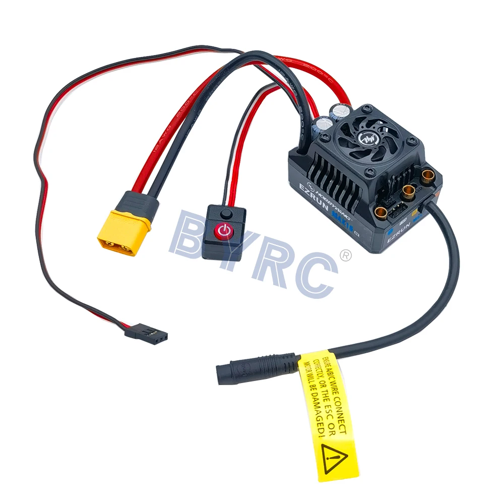 جديد HobbyWing EZRUN MAX10 G2 80A Sensored فرش ESC مع 3652 SD G3 5400/4100/ 3300KV فرش السيارات ل 1/10 RC سيارة