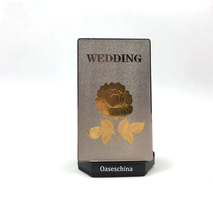 Customized query 2025 Wholesale Exclusive Occasions Custom Cards Elegantly Engraved and Printed Metal Invitation Cards for Weddi