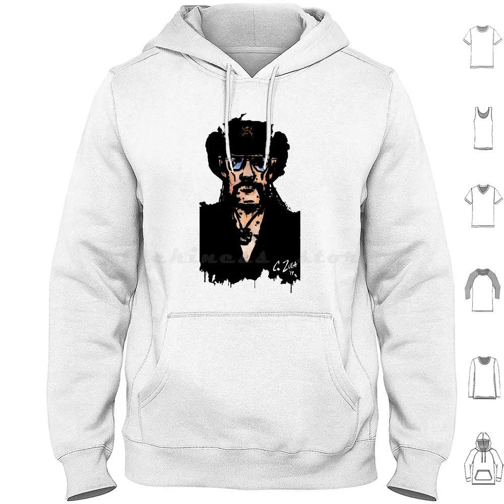 Hoodie Cotton Long Sleeve Kilminster Musician Music And Roll Metal Icon Portrait