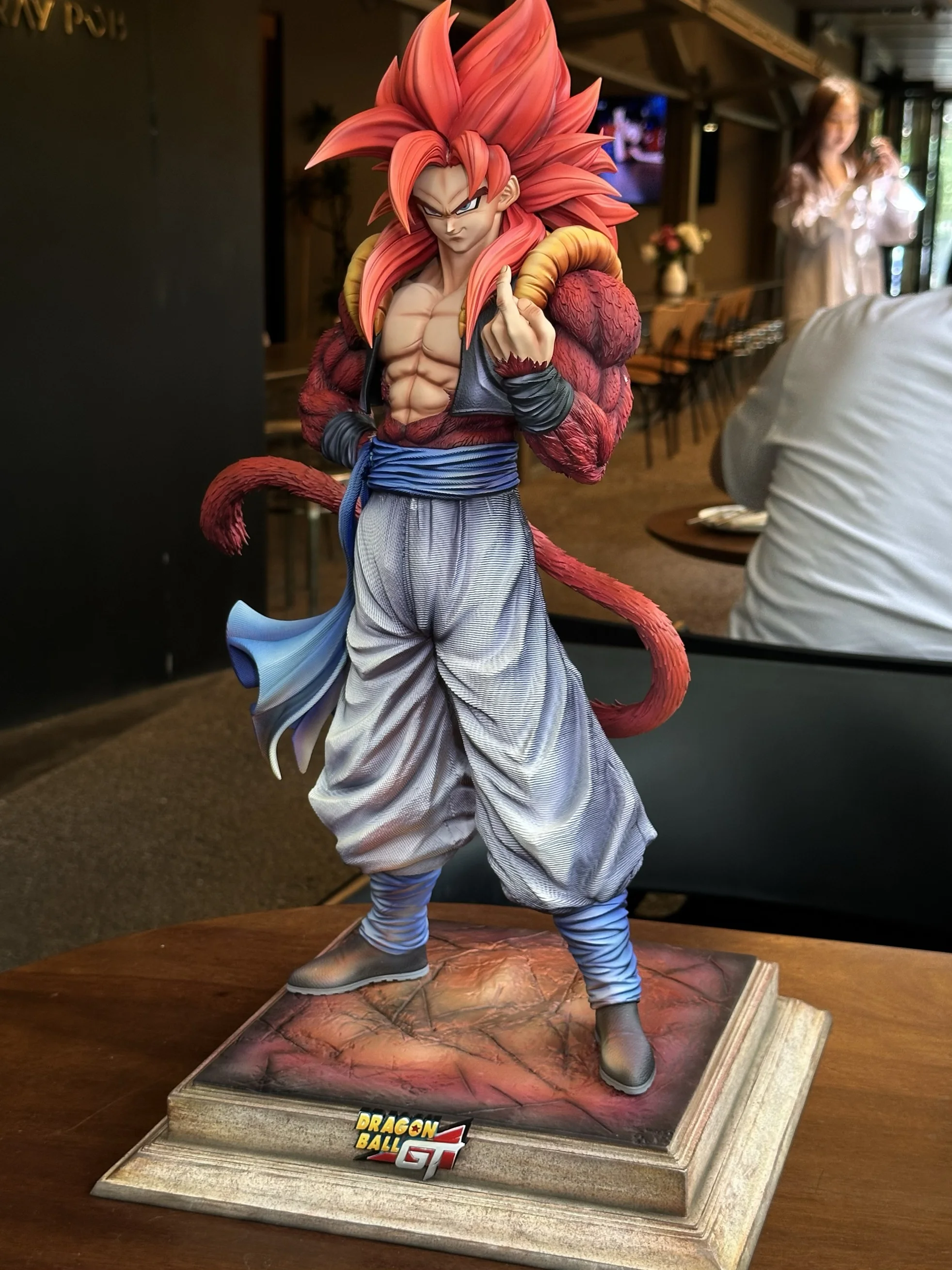 

Коллекционная фигурка из смолы Jt Studio Super Saiyan 4 Gogeta, 30 см, ограниченная серия, масштабная статуя из искусственной смолы, высокая супер Saiyan 4 Gogeta