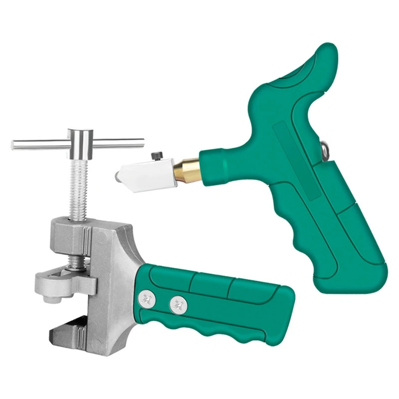 ABNO-Utensili da taglio professionali per taglierina per vetro Utensile da taglio per piastrelle in vetro diamantato Set di utensili da taglio per piastrelle in vetro manuale fai-da-te