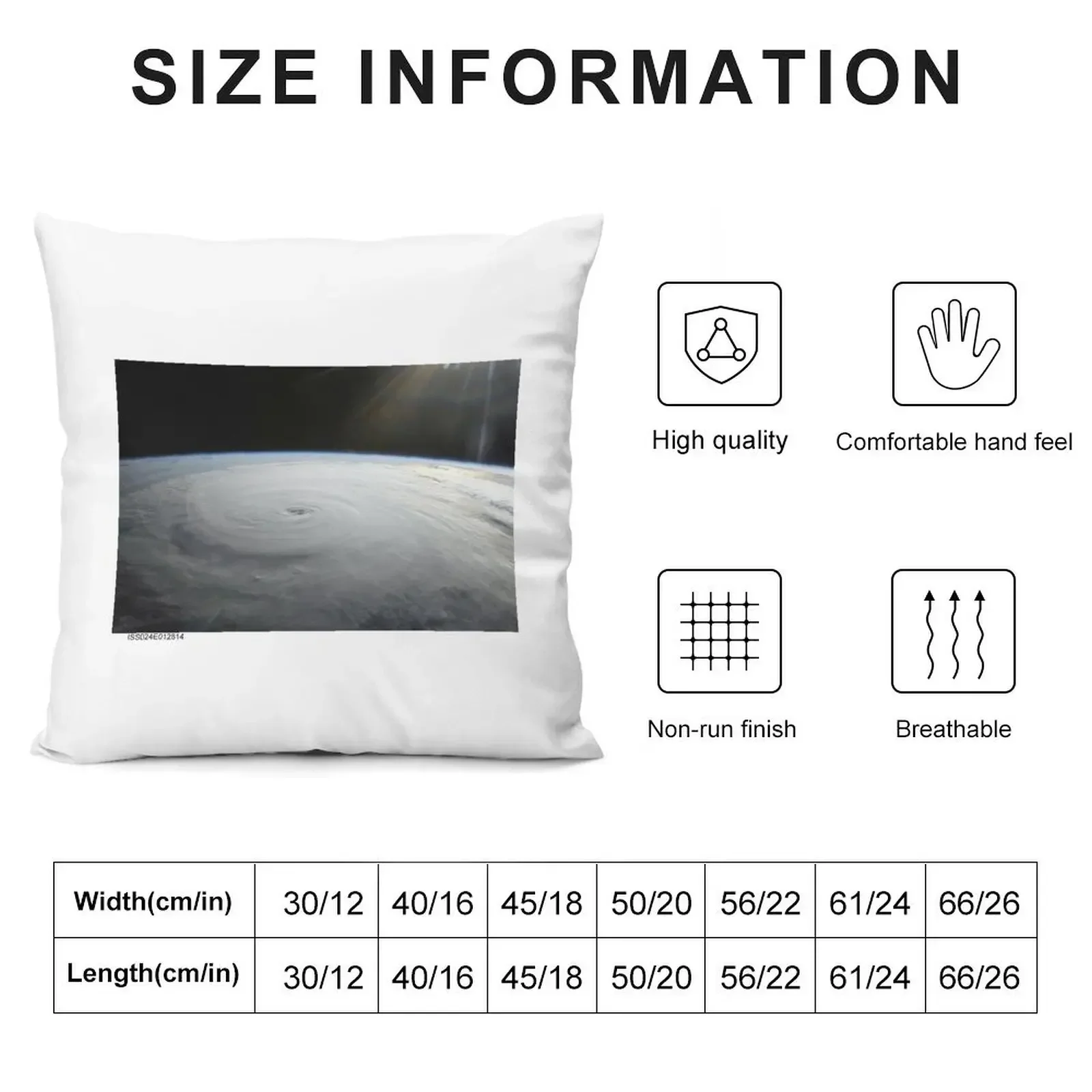 Hurricane Danielle Throw Pillow Couch Pillows Pillowcases Anime pillow