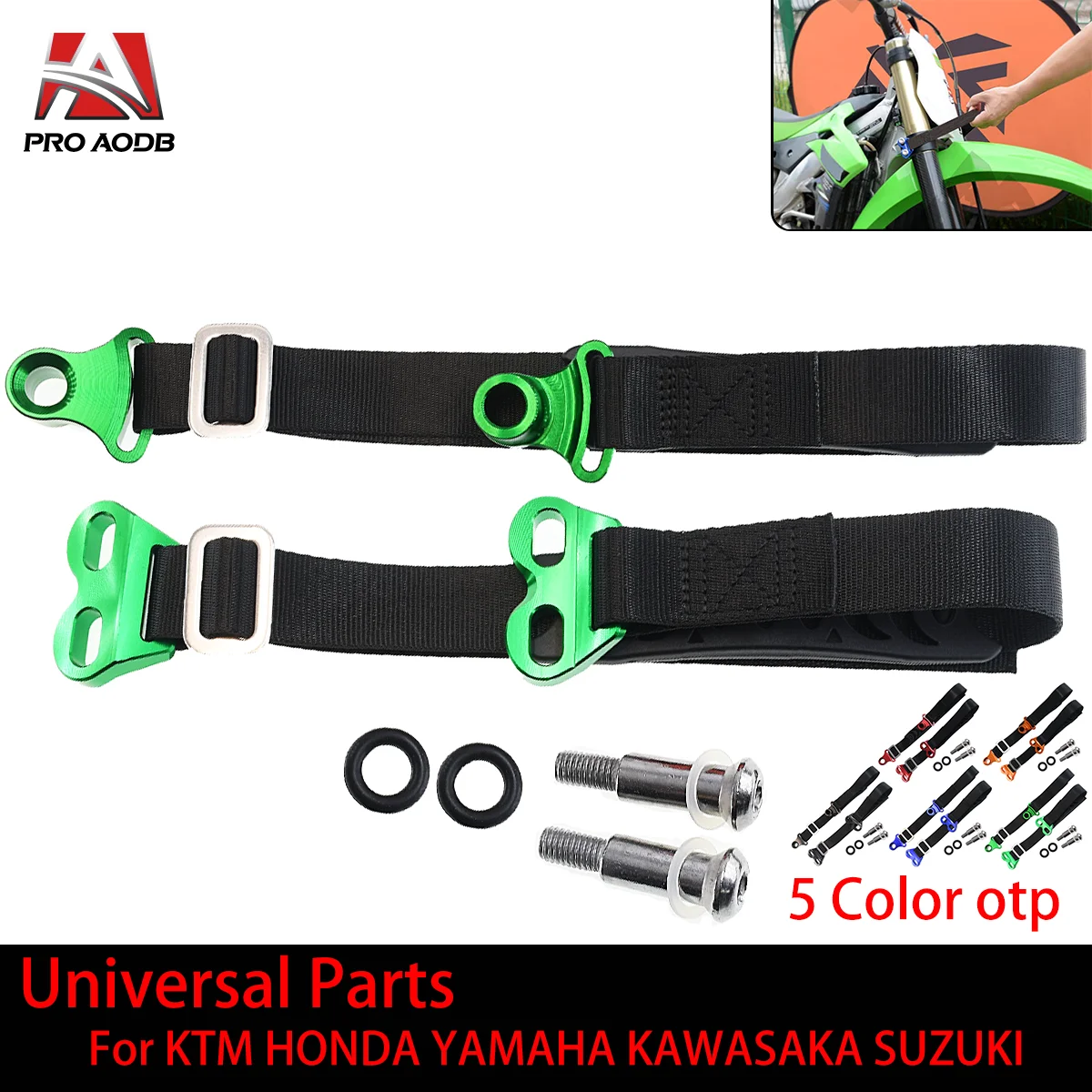 

Motorcycle CNC Rescue Traction Strap Pull Sling Belt For Yamaha KTM Kawasaki Suzuki Honda Universal Motocross Parts Dirt Bike