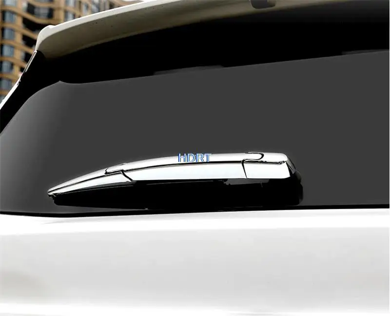 For Toyota Sienna 2021 2022 ABS Chrome Style Decoration Accessories Car Carbon fibre Rear Window Wiper Trim strip sticker Cover