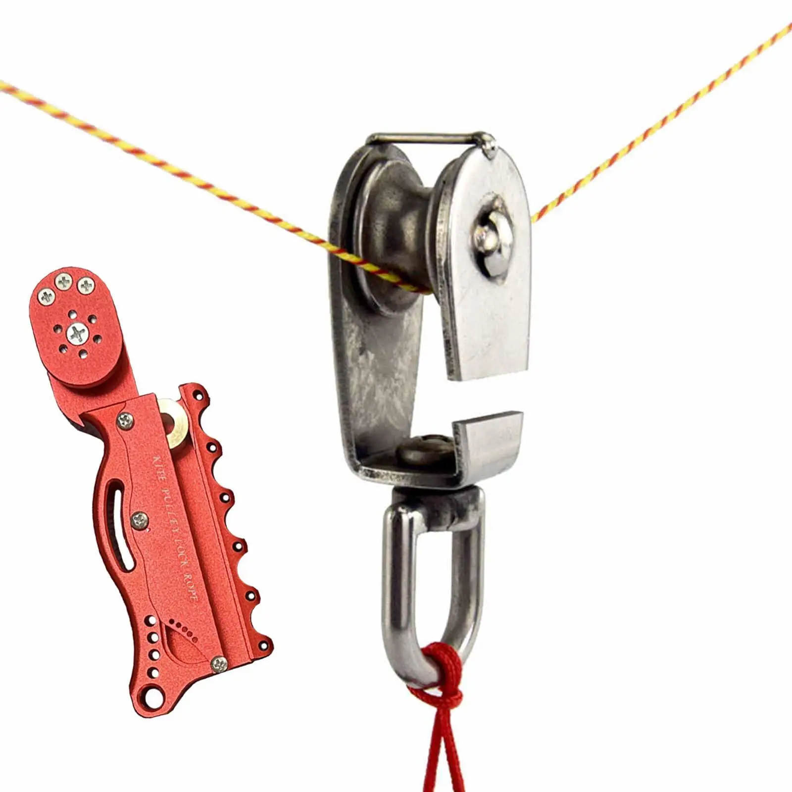 derouleur-de-ligne-de-cerf-volant-professionnel-en-alliage-d'aluminium-avec-verrouillage-rapide-pour-harnais-et-planche-de-kitesurf