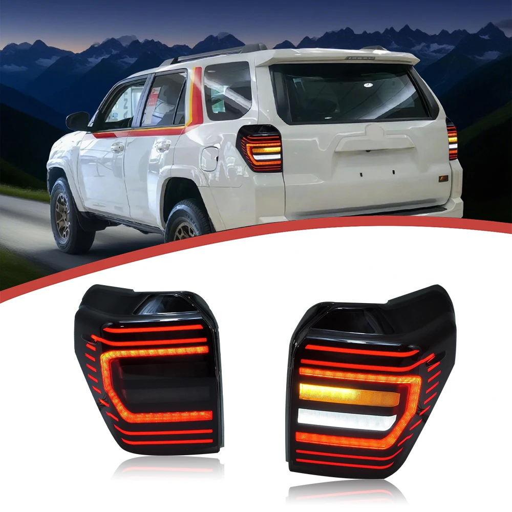 

DK Motion Factory Price MODIFIED Car TailLights Rear Light Car TailLamp LED For Toyota 4RUNNER 2010-2023 Wholesale