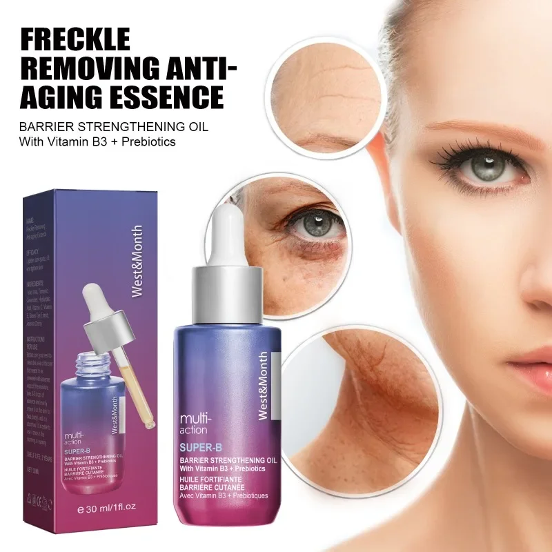 

Spot lightening Anti-aging essence facial firming wrinkle removal Melanin Fade Fine Lines Freckle dark spots brighten skinSerum