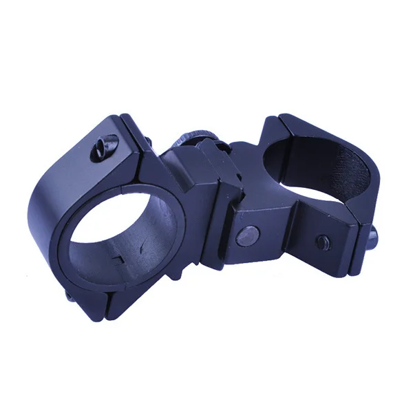 Bicycles Flashlight Clamp Multi Use Fixed Positions Outdoor Trips Hiking Security Warning Combination Clip Black