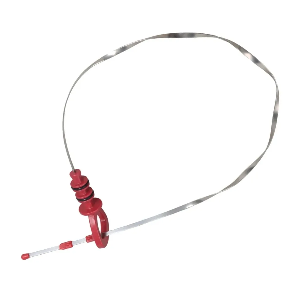 Car Oil Level Dipstick Engine Oil Dipstick Red For Mercedes For Benz For AMG 2007-2015 A1560101772 1560101772 Car Engine Parts