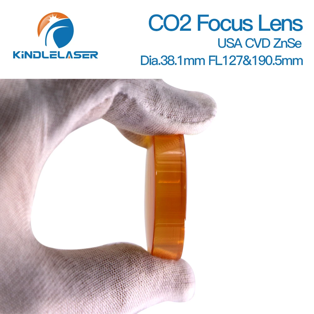 CVD ZnSe Focus Lens Dia. 38.1mm FL 127 190.5mm 5\