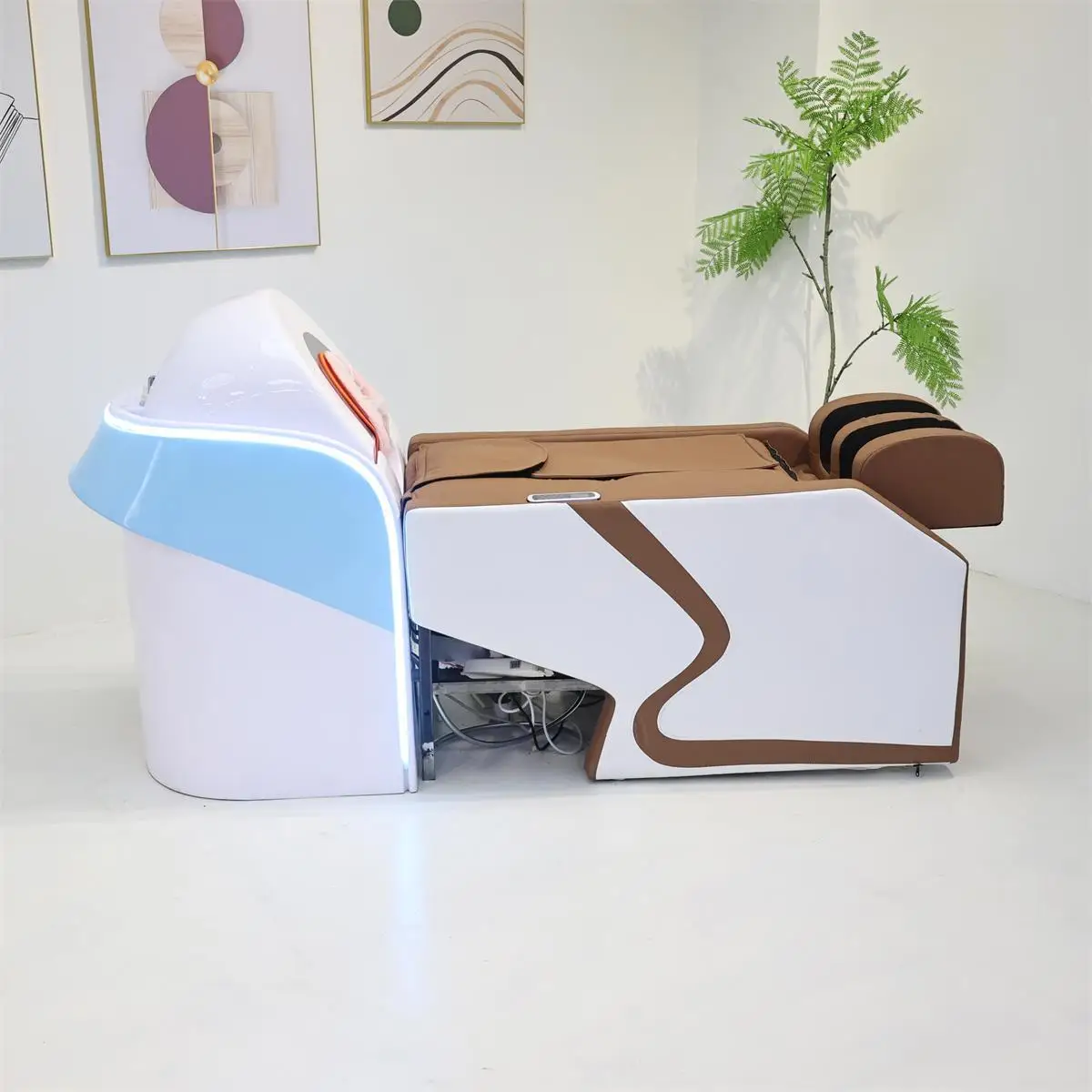 

High-end automatic shampoo Electric intelligent massage shampoo bed Barber salon Hair salon Beauty automatic shampoo machine