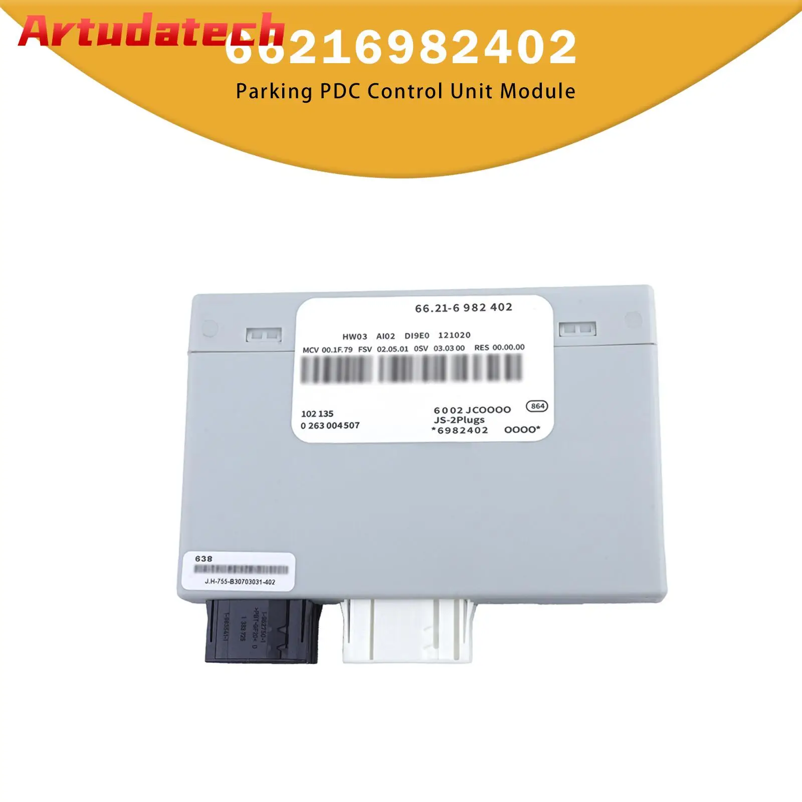 

Artudatech Parking PDC Control Unit Module for BMW E87 E90 1 3 Series 66216982402