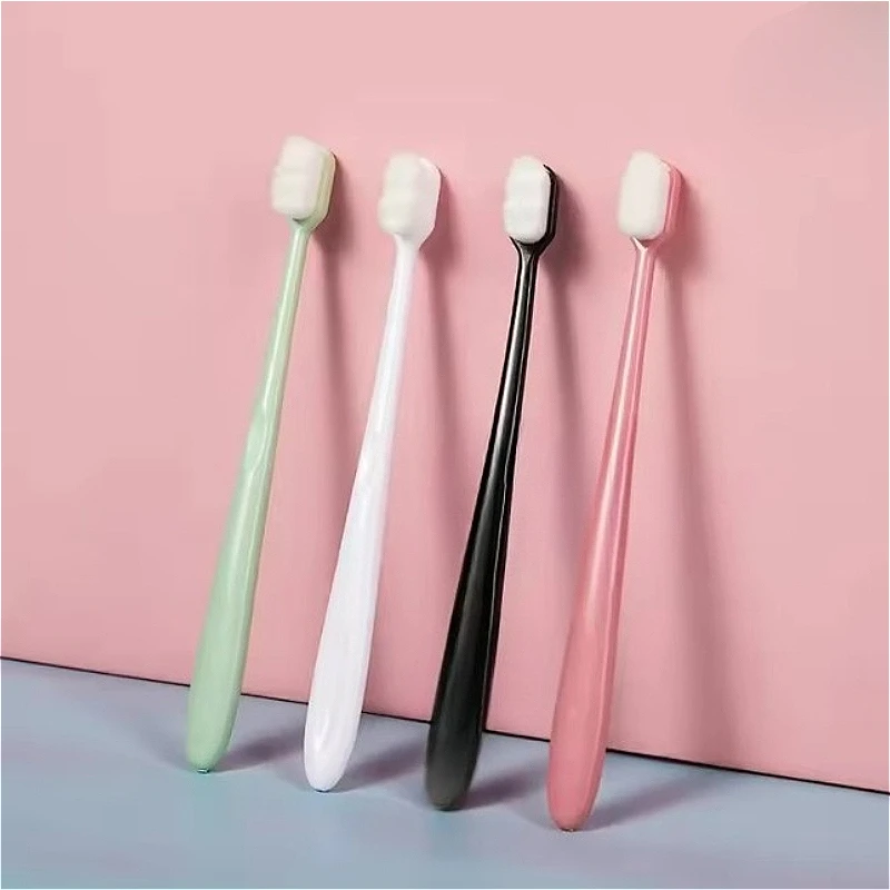 2/5 قطعة فرشاة أسنان ناعمة ذات شعيرات ناعمة مريحة مناسبة لرحلات العمل أنبوب فرشاة الأسنان تنظيف الأسنان للاستخدام المنزلي #6