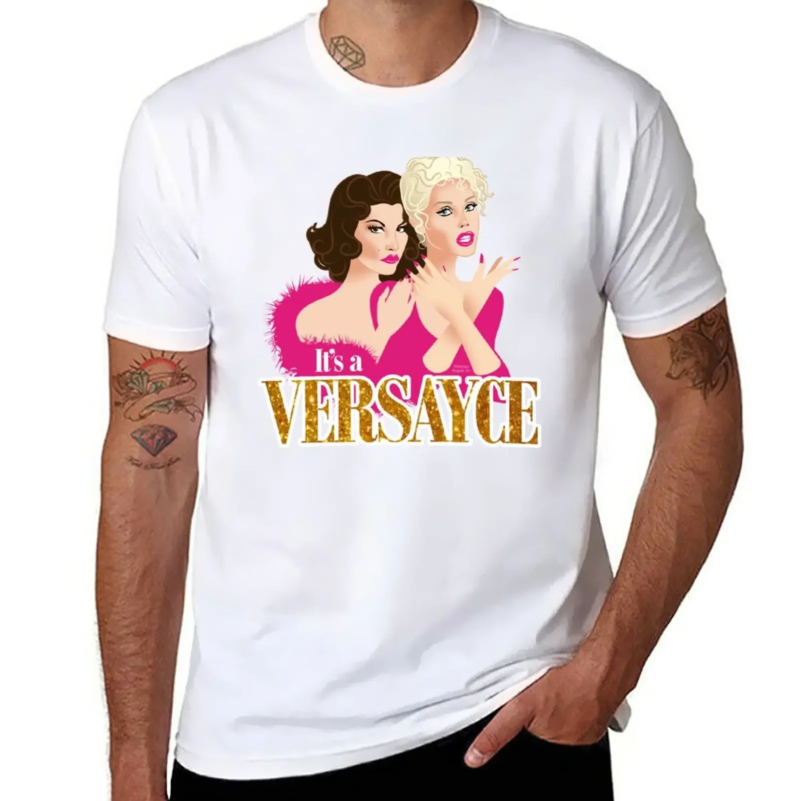 

New VERSAYCE! T-Shirt kawaii clothes summer top graphics t shirt mens champion t shirts