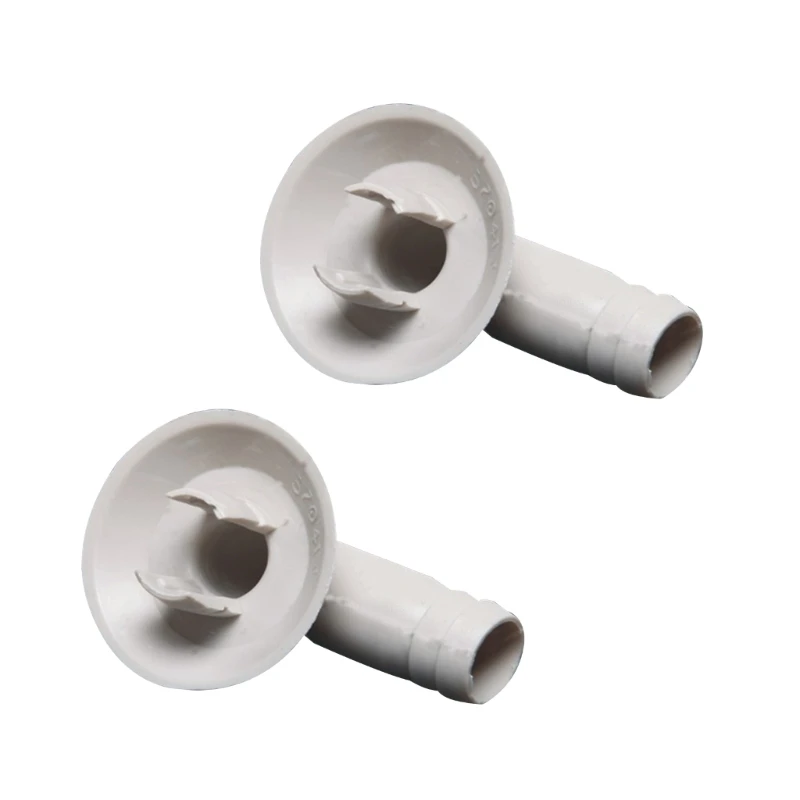 2pcs Universal Air Conditioner Drain Air Conditioner External Unit Spout Connector for Drain Nozzle Easy to Install